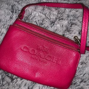Hot pink Coach wallet !!
